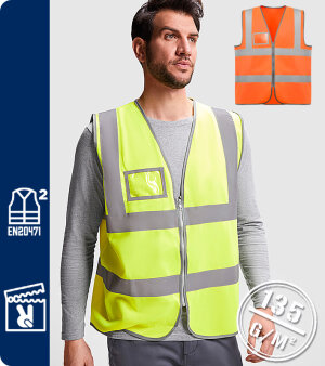 CHALECO ALTA VISIBILIDAD 135Grms. ROLY POLUX CC9311