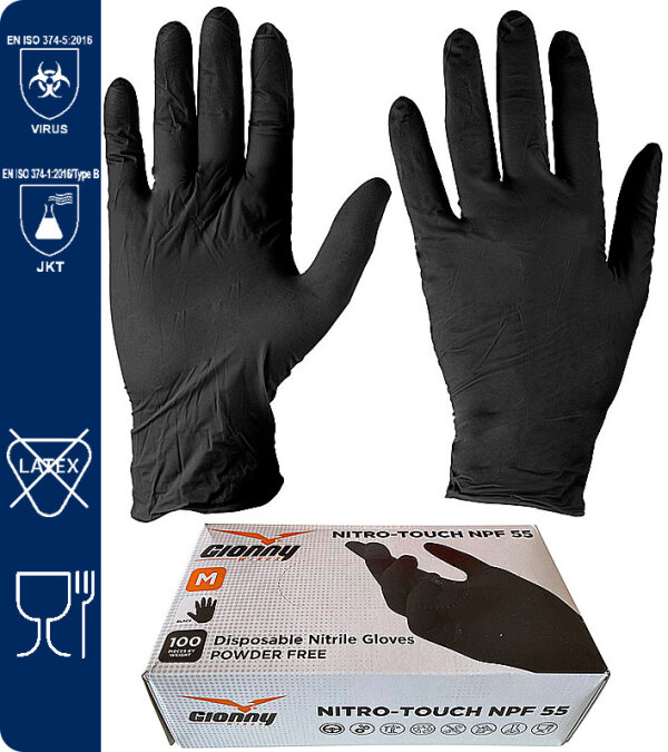 GUANTES NPF 55 PAYPER CAJA 100 unidades. Pack 10 cajas