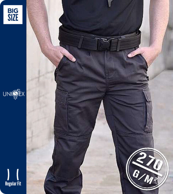 PANTALÓN UNISEX MULTIBOLSILLOS CULERA Y RODILLAS REFORZADAS 270 Grms. TEXTIL-R CAMPAÑA 420