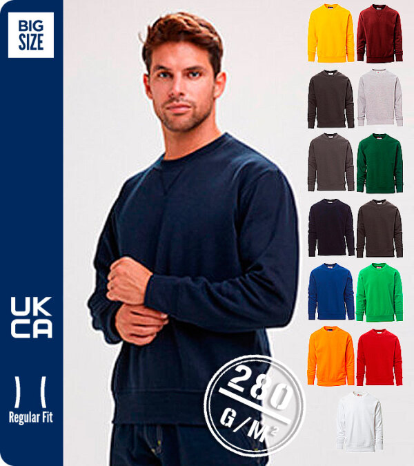 SUDADERA  CUELLO REDONDO HOMBRE 280Grms. ORLANDO PAYPER