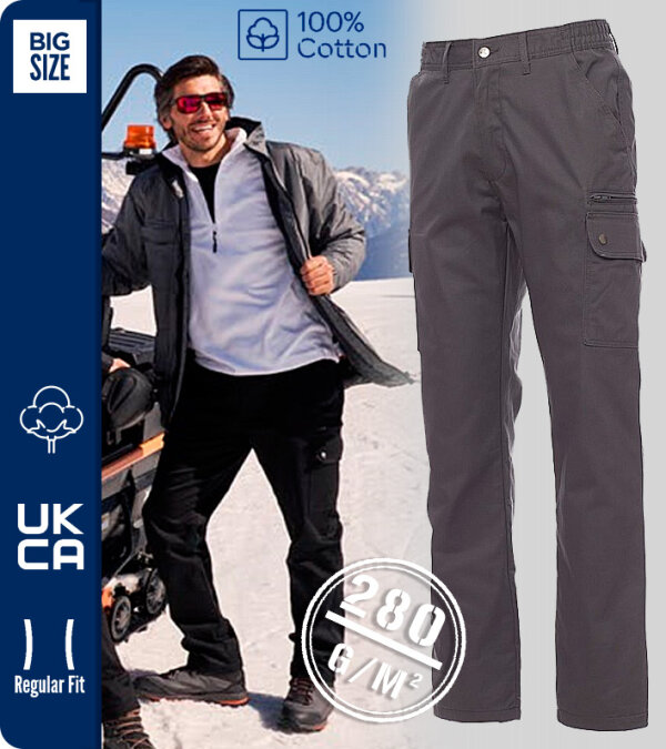 PANTALÓN DE INVIERNO FORRADO  ALGODÓN 280 Grms. FOREST POLAR PAYPER