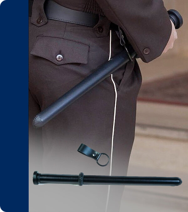 ACCESORIO DEFENSA CON ROSETA Y TAHALÍ DE ANILLA LINEA SECURITY TEXTIL-R ÉLITE 611