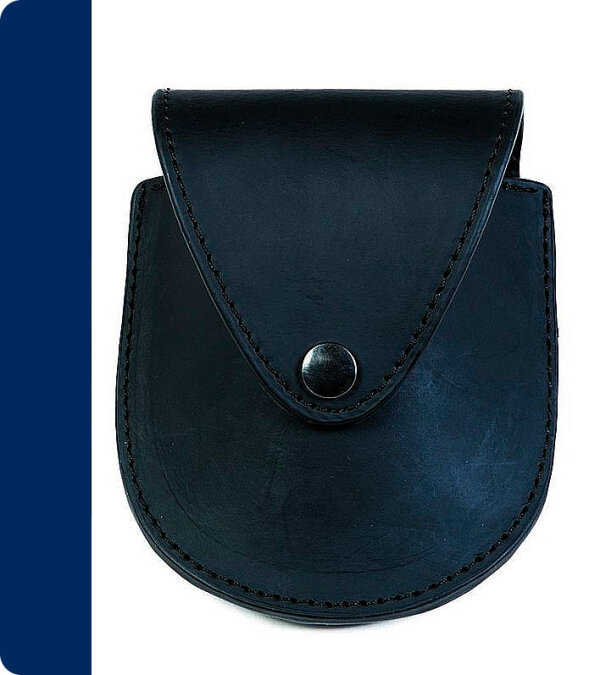 FUNDA DE GRILLETE EN PIEL CERRADA CON CORCHETE LINEA SECURITY TEXTIL-R ÉLITE 610