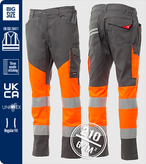 PANTALÓN DE VERANO BICOLOR A.V. UNISEX 210 Grms  WORKING SUMMER PAYPER