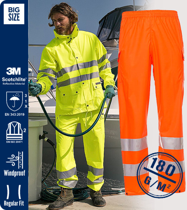 PANTALON IMPERMEABLE ALTA VISIBILIDAD 180 Grms RIVER PANTS PAYPER