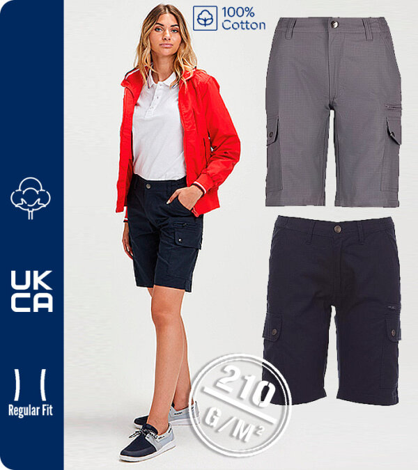 BERMUDAS MUJER 100% ALGODÓN 210 Grms. RIMINI SUMMER LADY PAYPER