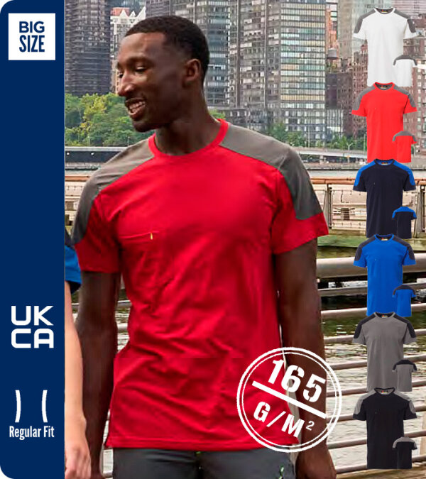 CAMISETA BICOLOR CORPORATE PAYPER