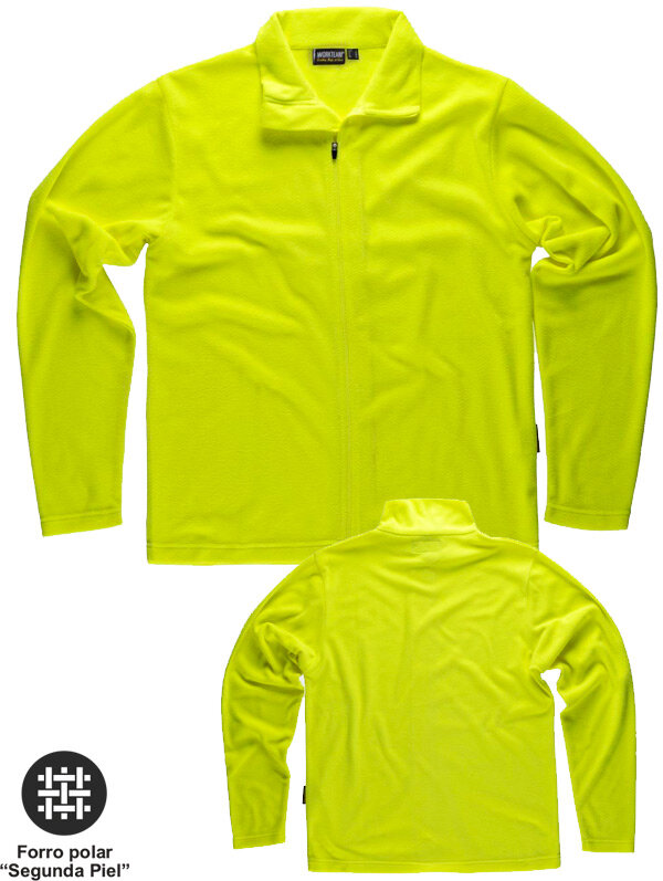 CHAQUETA POLAR SEGUNDA PIEL  160 Grms WORKTEAM S4002