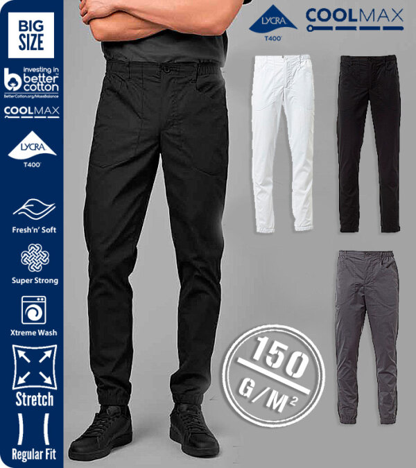 PANTALÓN HOMBRE MULTIFUNCIÓN BAJOS ELÁSTICOS 150Grms. BRIGADE MESH SPORT PAYPER