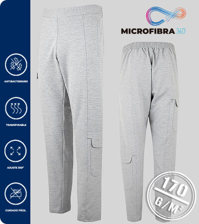 PANTALÓN UNISEX MULTIBOLSILLOS MICROFIBRA VIGORE 170 Grms. GARYS 700047